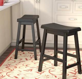 Andover Mills Bates 24 Bar Stool (ANDV4131)-Set of 2