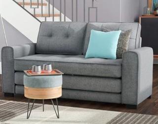 Duke Loveseat Bed Grey