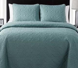 The Twillery Co. London Quilt Set (CHMB1065_19148853_19148857)-Sage-King