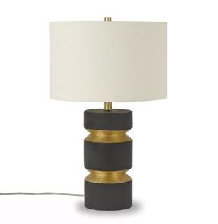 Wrought Studio Esai 24 Table Lamp (GPEB1022_29001450)Black/Gold