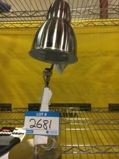 Home Studio Desk Lamp-Silver-As Is!