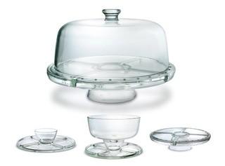 Mikasa Napoli Glass 4 in 1 Server-Bottom Part Is Missing!!!