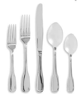 GlucksteinHome Sutton 20-Piece Flatware Set-Floor Display-As Is