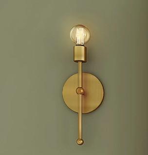 Willa Arlo Interiors Bautista 1-Light Wallchiere (WRLO7419_22804572)-Gold