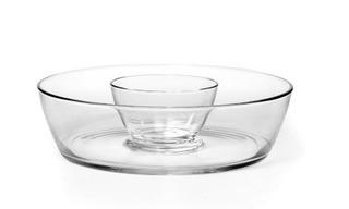 Mikasa Napoli Glass Chip N Dip-Cracked Glass
