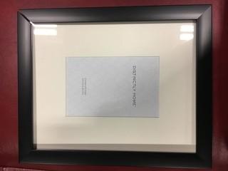 Distinctly Home Picture Frame 4x6" Black-As Is