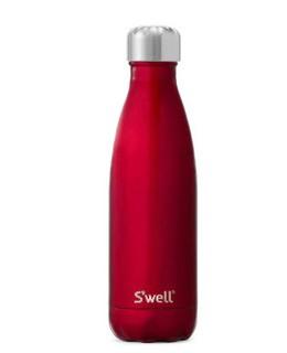 S'well Stainless Steel Water Bottle (Rowboat Red, 17oz/500ml)-As Is