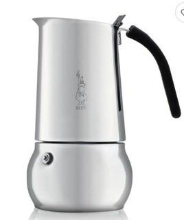 Bialetti Elegant Kitty 6-Cup Stainless Steel Stovetop Espresso Maker-As Is!!