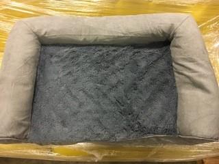 Orthopedic Dog Bed-Blue-20x30"