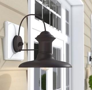 Beachcrest Home Sayers Outdoor Barn Light (BCHH3923_21046659_21046664)