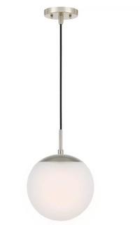 Wrought Studio Claar 1-Light Pendant (VARK4660)Brushed Nickel 