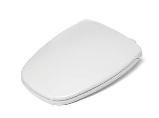 Comfort Seats EZ Close Premium Eljer New Emblem Design Plastic Elongated Toilet Seat (CMF1043_3696601)-White