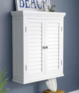 Beachcrest Home Broadview Park 20 W x 24 H Wall Mounted Cabinet (SEHO6962_18821401) White