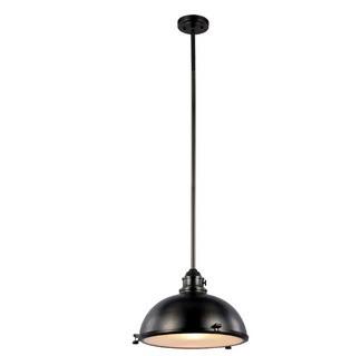 Laurel Foundry Modern Farmhouse Dewey 1-Light Bowl Pendant (LRFY3235_19400473) Weathered Bronze 