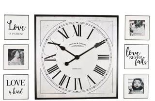 FirsTime 7 Piece Frame Gallery Wall Clock Set (FSTI1249)