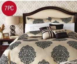 Home Studio 7PC Comforter Set-Queen-Genesis