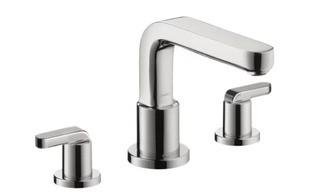 Hansgrohe Metris S Two Handle Deck Mount Roman Tub Faucet (HAN2731_3609329)-Chrome
