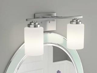 Andover Mills Hester 2-Light Vanity Light (ADML7941_22242856) Satin Nickel