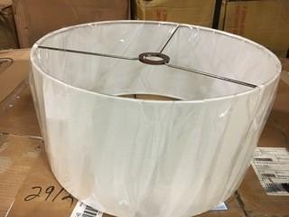 Drum Lamp Shade- White 