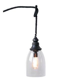 Leedy Wood 1-Light Dome Pendant