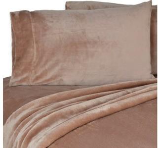 Haven Velvet Plush Sheet Set-Tupe-As Is-Size Unkown 