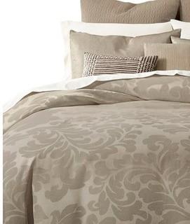 Martha Stewart 10PC Comforter Set-King-Feather Brown-As Is