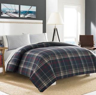 Nautica Booker Full/Queen Comforter Set in Charcoal