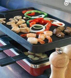 Swissmar Cast Iron Raclette Only,  No Attachments-As Is