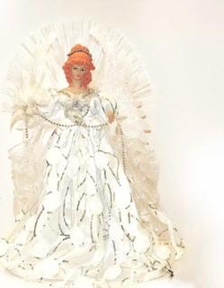 Kurt Adler Fiber Optic LED Angel Lighted Tree Topper (KJC6811)