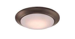 Ebern Designs Brookline 1-Light Flush Mount (EBND6658_22960225)-6" Rubbed Oil Bronze 