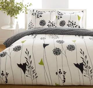 Perry Ellis Asian Lily Reversible Comforter Set (ZMS1139_28879345) Queen