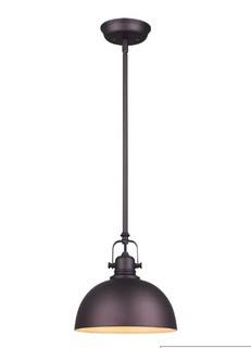 Beachcrest Home Southlake 1-Light Bowl Pendant (BCMH4471_30842033_30842035) Oil Rubbed Bronze 
