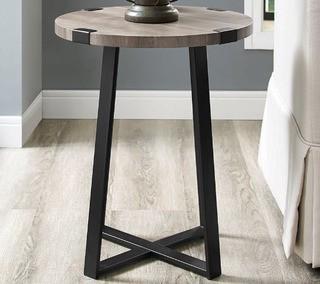 Bowen Side Table- Grey Wash 