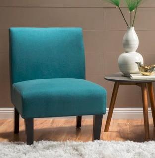 Highland Dunes Veranda Slipper Chair (HLDS3853_22808075) Dark Teal