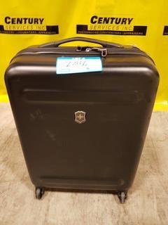 Wenger Swiss - 19" Hard sided Blk Carry On Luggage