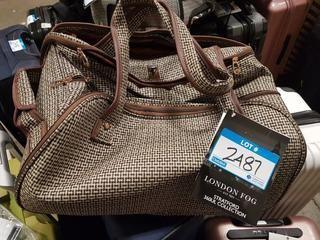 London Fog - Startford Wheeled Tote - Patterned 