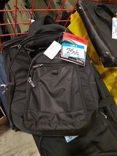 Samsonite Backpack - Blk - Tectonic2 - "Handle stitching is loose"
