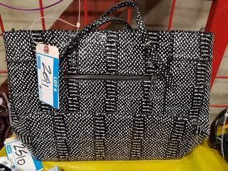 Guess Ladies Handbag - Animal Print - "As-is" - Broken Handle