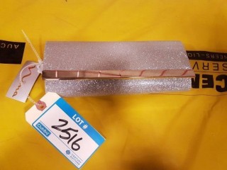 Nina - Ladies Silver Clutch - "As-is"
