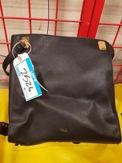 Ralph Lauren Blk Ladies Handbag - "As-is" - Handles