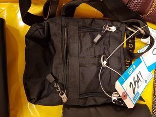 Derek Alexander Ladies Blk Cross Body Purse - "AS-is"