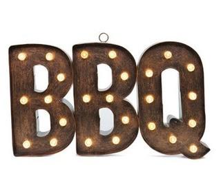 hometrends BBQ Marquee Sign