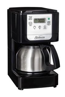 Sunbeam 5-Cup Programmable Coffeemaker with Stainless Steel Carafe Black