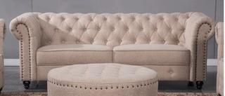 Eulalie Couch Sofa - Beige 
