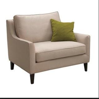 Sunpan Modern Home - Armchair - Beige Fabric - 42397-1