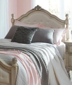 Standard Furniture - Gisele 81061 UPH Headboard - Cream