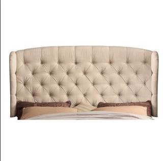 Alton Furniture Cicilia Upholstered Headboard, Queen Beige - A71K