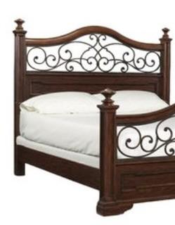 Klaussner Harris Panel Headboard - San Marcos - 872-066HBD