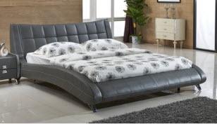 US Pride Furniture - B8049 Grey Bed - Queen