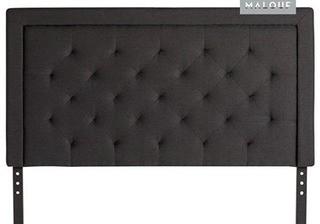Structures Diamond Tufted Headboard - STKKREDTCHHB - Charcoal - King 
